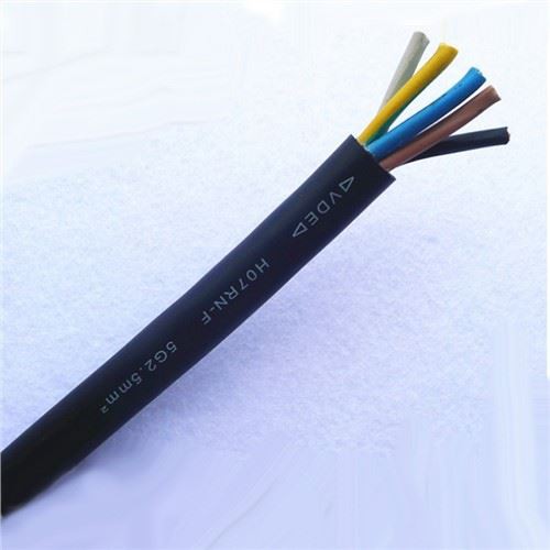 Kina VDE Standard strömkablar ledningar H05RN-F H07RN-F flexibel gummi strömkabel
