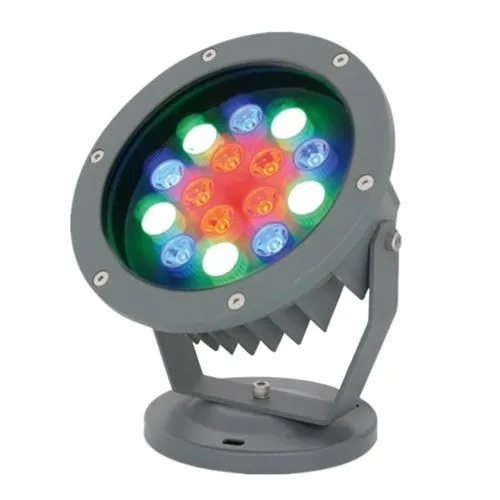 Färgade utomhus LED strålkastare