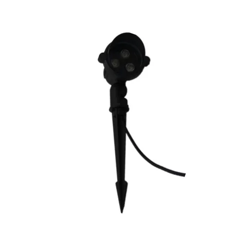 Färgskiftande gröna trädgårdsspikljus