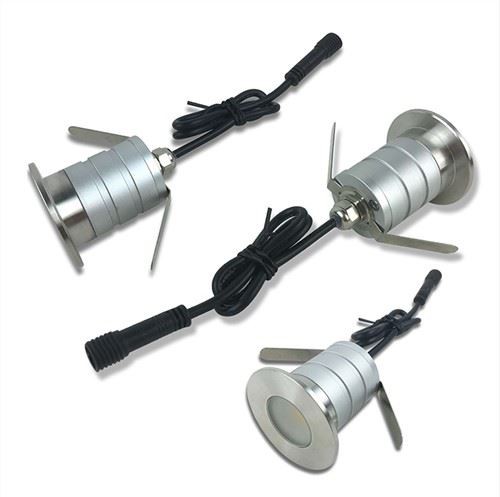 LED markbegravd ljus för trädgård